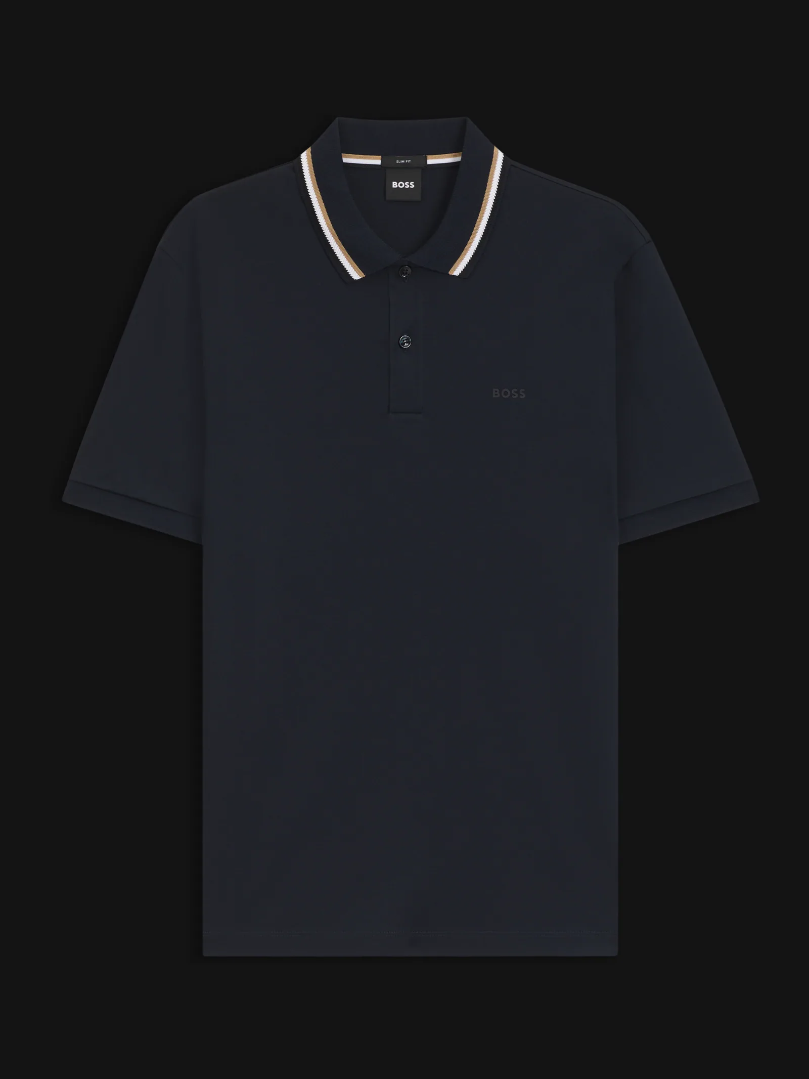Slim-Fit Cotton-Piqué Polo Shirt with Contrast Tipping – BOSS